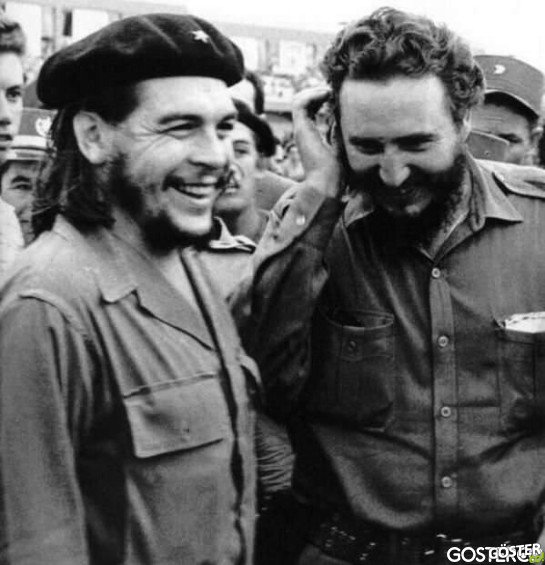 Che Guevara and Fidel Castro