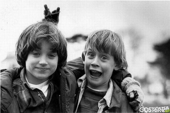 Elijah Wood & Macaulay Culkin - 1993