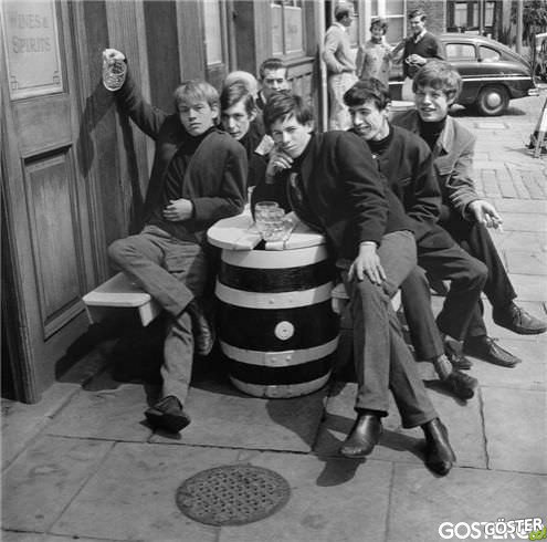 The Rolling Stones circa 1963