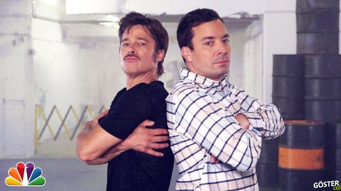 Brad Pitt ile Jimmy Fallon’ın Break Dans Kapışması