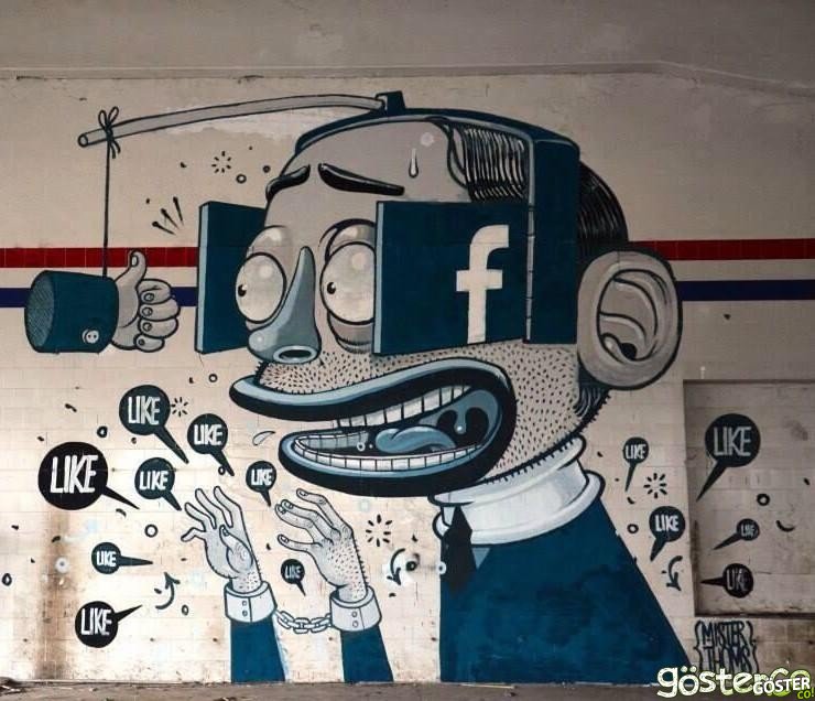 19 Düşündürücü Sanatsal Graffiti ve Politik Karikatür