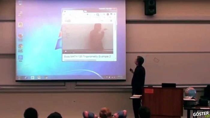Matematik Profesörünün Öğrencileri için Hazırladığı Yaratıcı Şov
