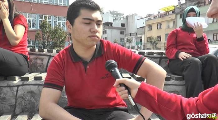 Muhabirin Meslek Lisesi Öğrencisi ile İmtihanı “Welcome To Ticaret Meslek”