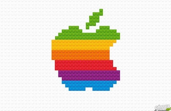 8 Popüler Markanın İkonik Logolarının, LEGO Parçaları ile Yeniden Oluşturulması