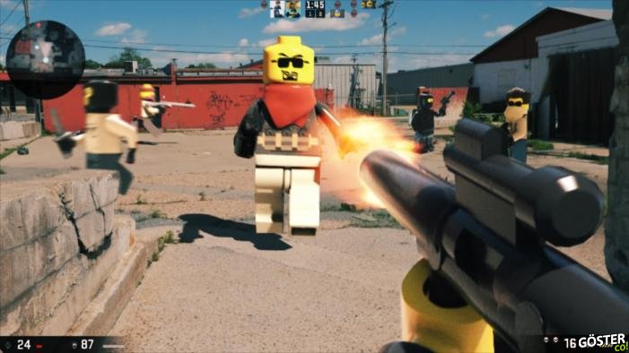 LEGO, FPS Oyun Olsaymış Tadından Yenmezmiş Dedirtecek Parodi