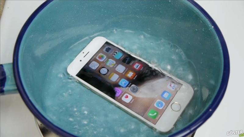 iPhone 6S Kaynamış Suya Atılırsa Ne Olur?