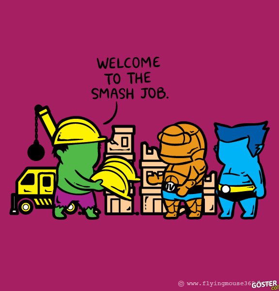 What Superheroes do in their Free Time - Part-time Jobs_21 @ GenCept