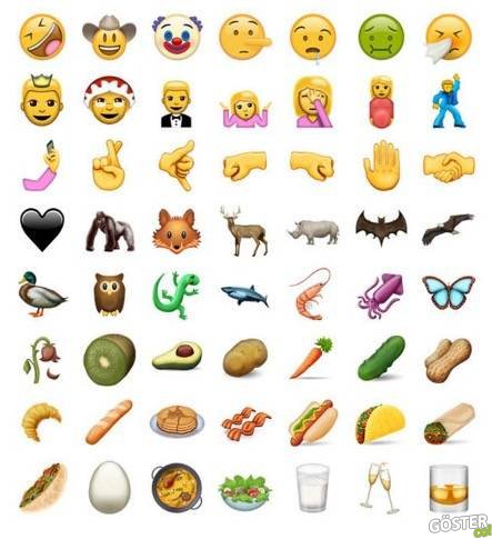 Duygularımızı Daha İyi Anlatabilmemiz için Haziran Sonuna Kadar 72 Yeni Emoji Geliyor 😍