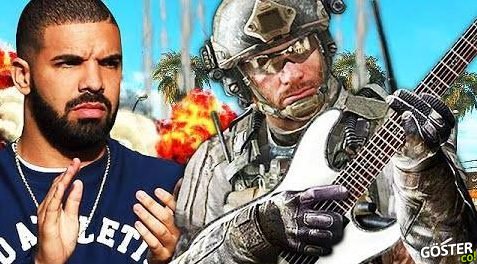 Call of Duty Oyunu İçinde İnanılmaz Gitar Soloları Atan Oyuncu