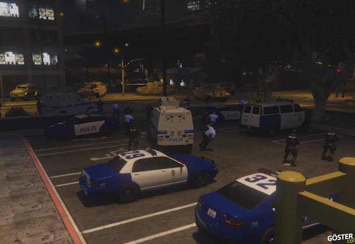 GTA V Oyunu ile 15 Temmuz Darbe Girişimi Canlandırması