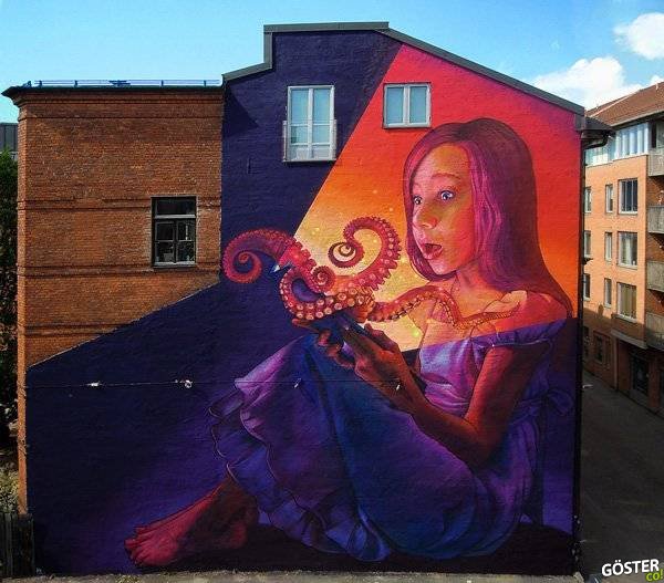 magic book by nataliarak - Street Art by Natalia Rak <3 <3