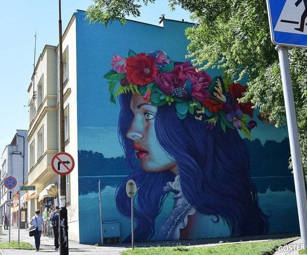 midsummer night by nataliarak - Street Art by Natalia Rak <3 <3