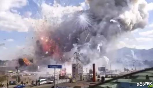 Meksika’da Havai Fişek Pazarı Patladı, Onlarca Ölü ve Yaralı Var