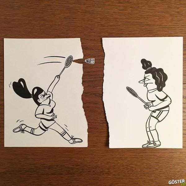 Inventive and Hilarious 3D Paper Cuts