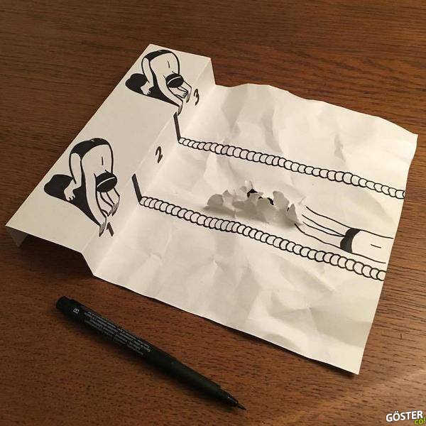 Inventive and Hilarious 3D Paper Cuts