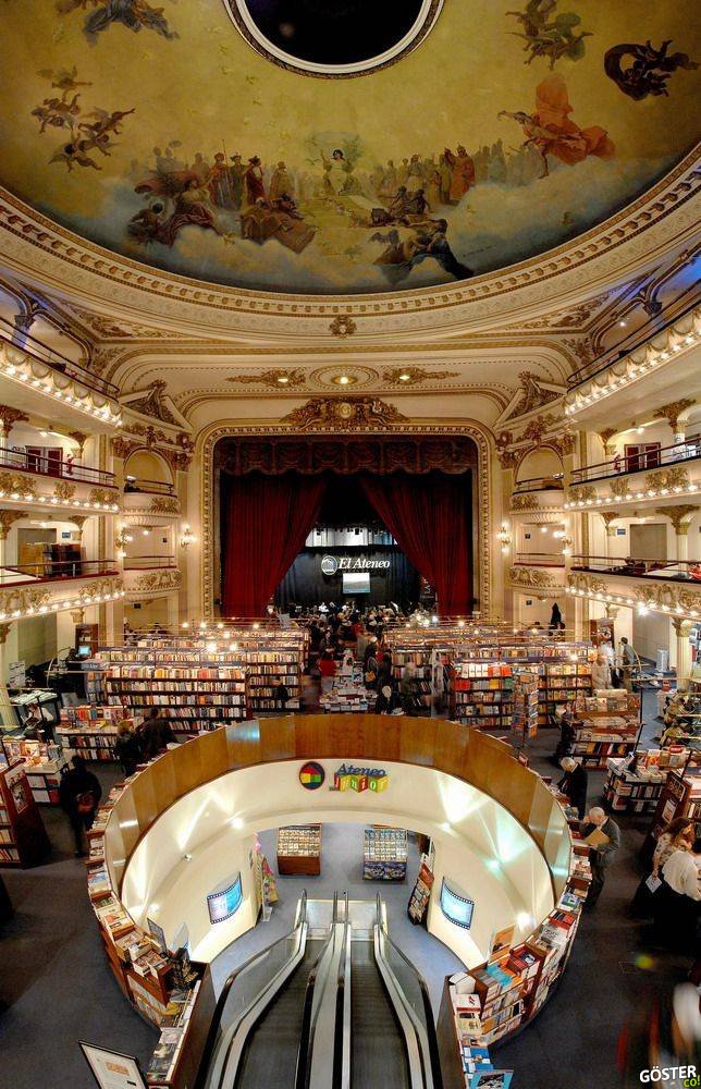 Bookstore El Ateneo in Buenos Aires