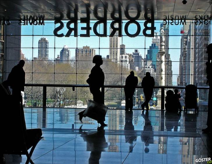 Borders Bookstore in the Time Warner Center, New York City