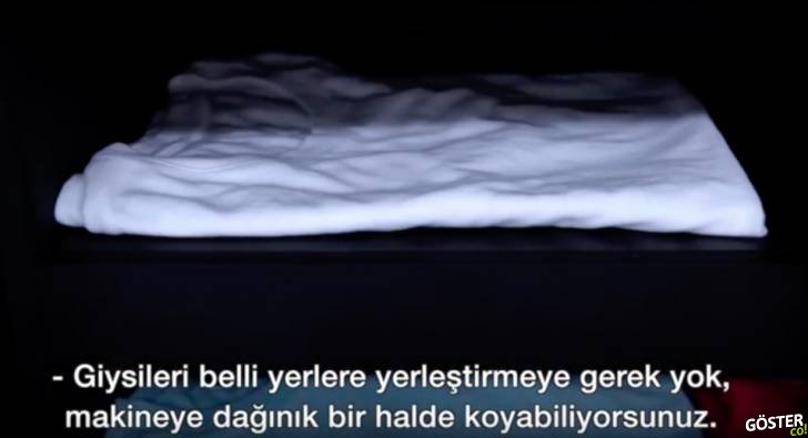 Giysi Katlama Makinesi Kısa Süre İçerisinde Seri Satışa Geçiyor