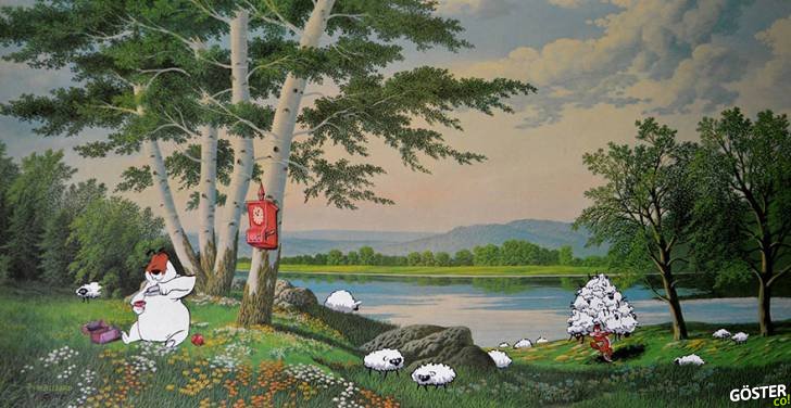 re-directed-thrift-store-paintings-gnarled-branch-david-irvi