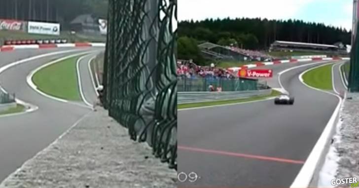 Aynı pistte GT ve Formula 1 hız karşılaştırması