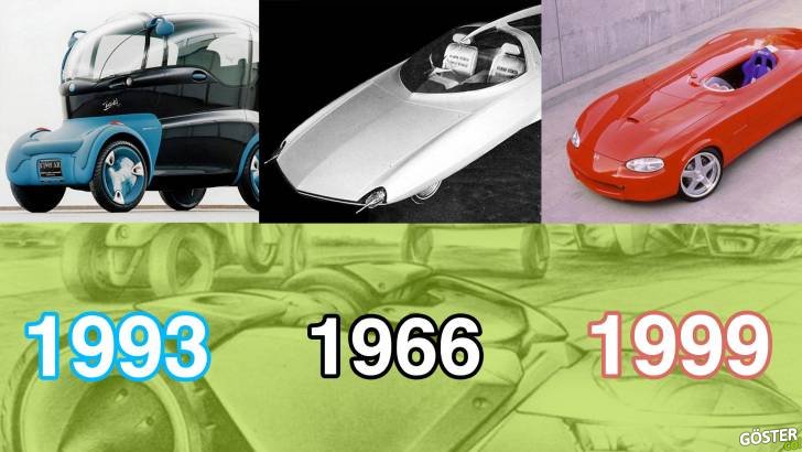 Japon Otomobil Üreticilerinden 1957-2009 Arası Hayranlık Bırakacak 73 Özgün Konsept Araba Tasarımı