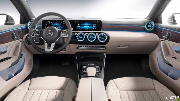 2019 Mercedes A-Class Sedan İç Mekan Tasarımına Yakından Bakış