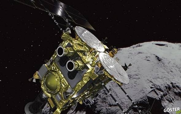 Japon bilim adamları, bir asteroide robot indirmeyi başardı