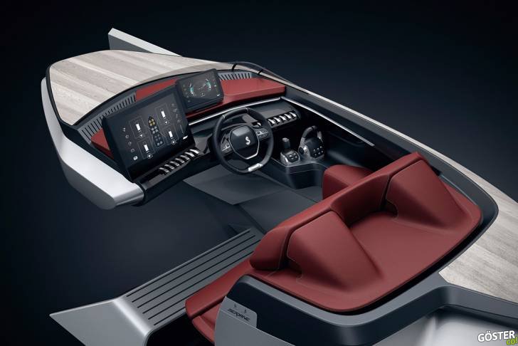 Peugeot’nun, SUV’den Esinlenen Sıradışı Tasarımlı Ultra Lüks Hızlı Yat Konsepti