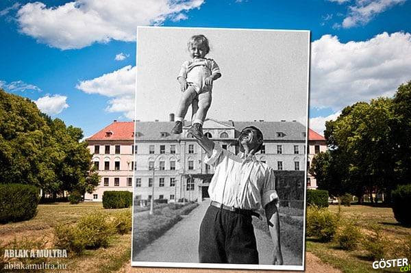 Geçmişe bir pencere açın: Zamanda yolculuğa çıkan 28 kolaj fotoğraf