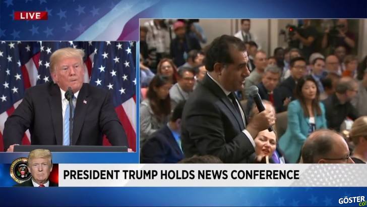 Trump, Gazeteciye “Buyrun Bay Kürt” Diyerek Söz Verdi