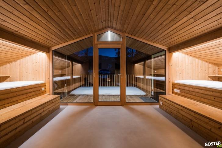 As well as packing the roof and basement with insulation, Hitthaler added an underfloor heating system,...