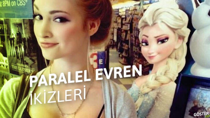 17 çizgi karakterin gerçek hayattaki birebir kopyaları