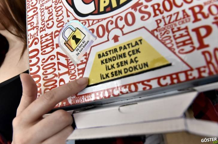 Kilitli Pizza Kutusu ile Gıda Güvenliğine Destek: Bu Buluş Sayesinde Artık Kurye “Pizzanıza Tüküremeyecek”