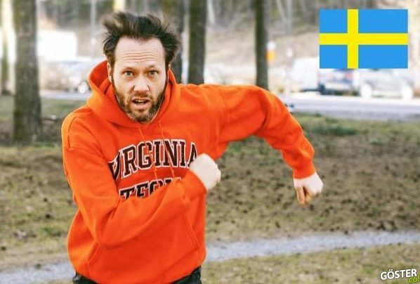 İsveççe öğrenmek isteyenler için İsveççe “koşmanın 10 farklı söyleniş türü” ve anlamları