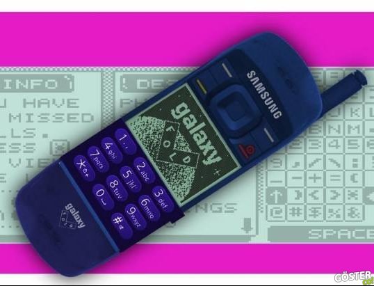 Samsung’un Katlanabilir Ekranlı Telefonu Galaxy Fold, 90’larda Çıksaydı Nasıl Olurdu?