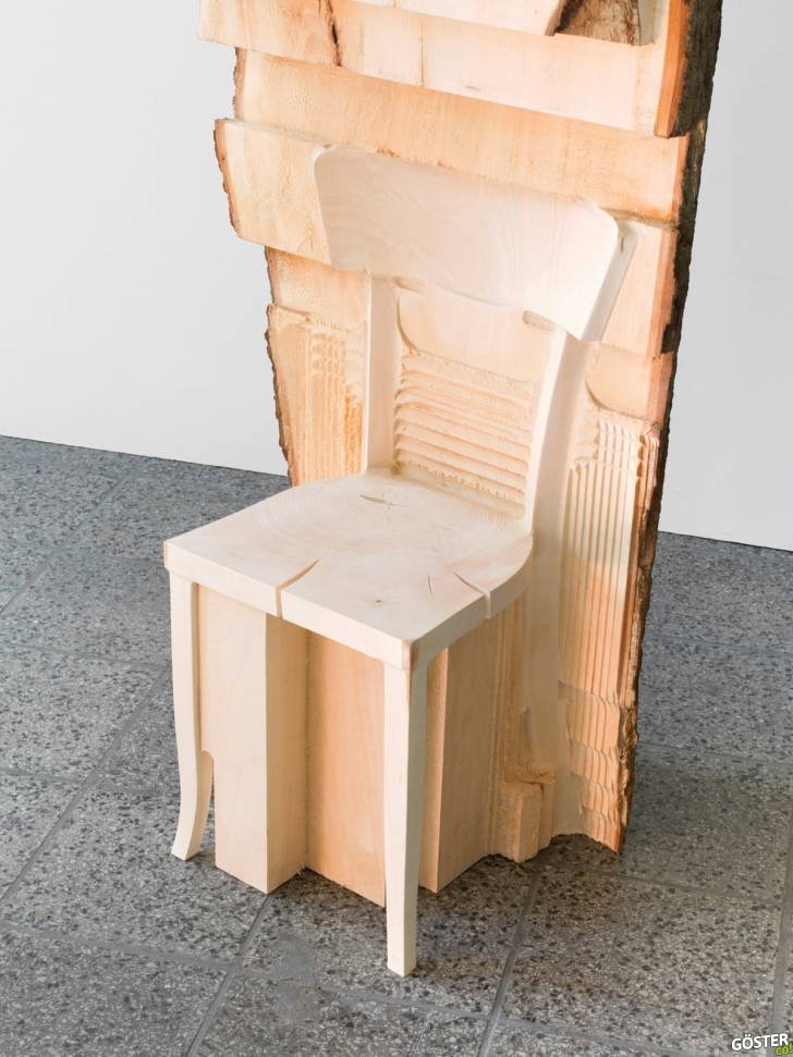 Detail of "Achairisatreeisachair" (2017), image by Roman März