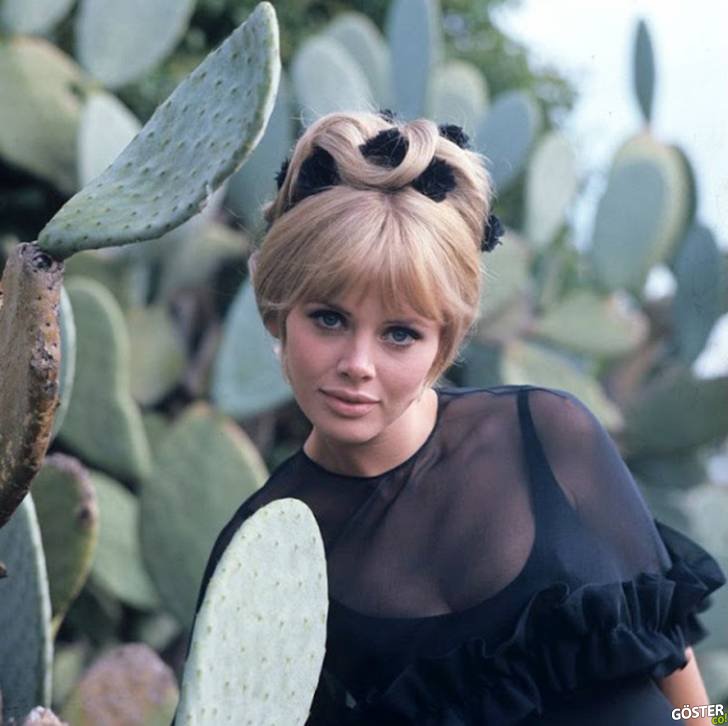 Bugünün Instagram influencerlarına taş çıkaracak, 1960’ların moda ikonu İsveçli Britt Ekland