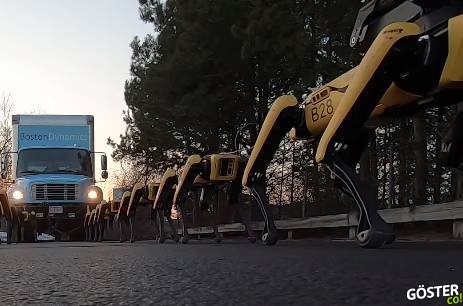 Boston Dynamics’in robotu Spot Mini, artık kamyon bile çekebiliyor (Şok edici yeni video)