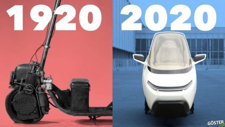 1920’den 2020’ye, kişisel ulaşım için kullandığımız araçların evrimi
