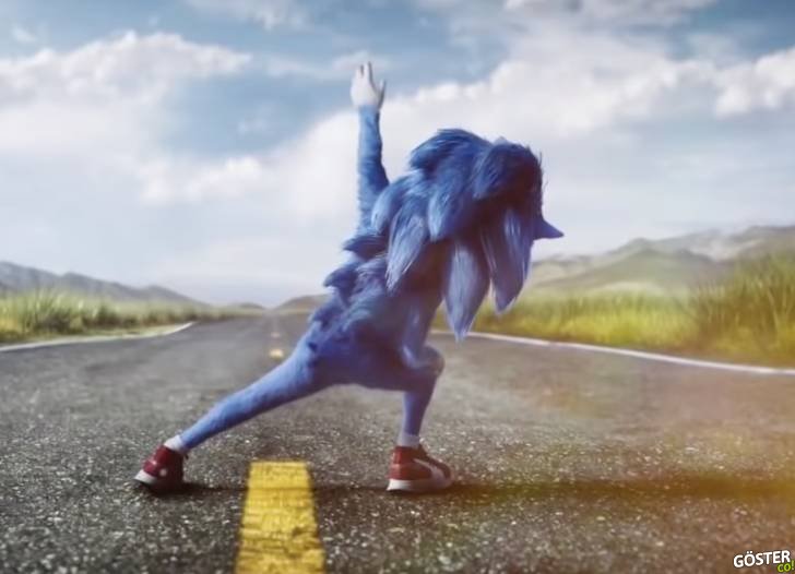 Çocukluğumuzun oyunu Sonic’in, çıkacak olan filminin Türkçe dublajlı ilk fragmanı
