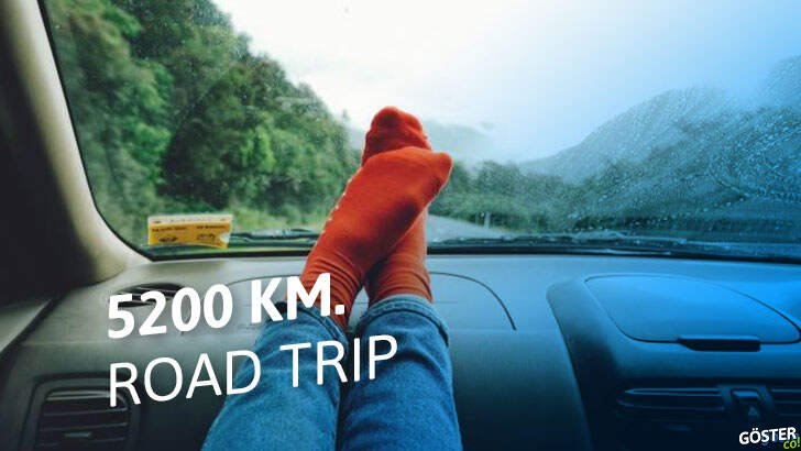 Kaliforniya’dan New York’a 8 günlük road trip: 5200 km, hızlandırılarak 6 saate indirilmiş ve harika görünüyor