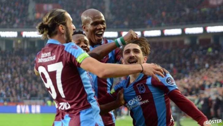 Trabzonspor’un 2018-19 sezonunda attığı en iyi 20 gol