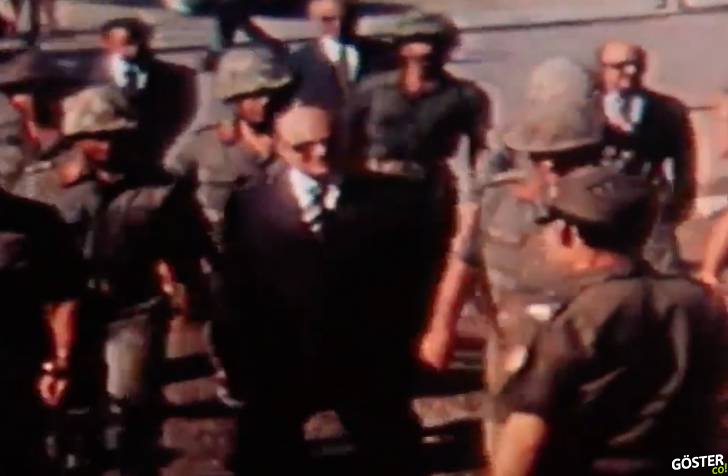 1974’te kaydedilmiş, Kıbrıs’taki ilk 30 Ağustos töreninden nadir görüntüler