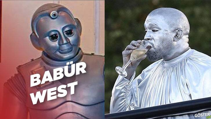 Mary adlı yeni opera için vücutu komple gümüşle kaplanan Kanye West’in benzetildiği kurgusal karakterler