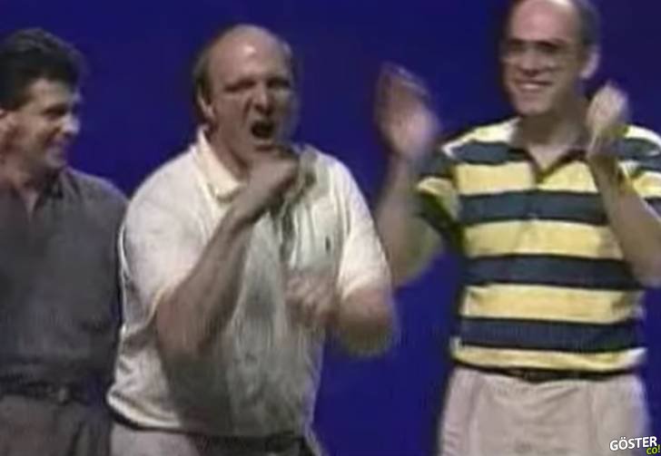 Windows 95’in aşırı lüzumsuz hareketli ve hiperaktif lansman töreni
