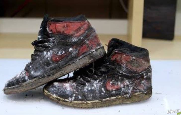 Ahı gitmiş vahı kalmış 2011 Air Jordan ayakkabıyı restore edip ilk günkü haline çevirdiler