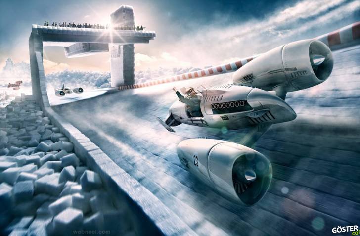 cinema 4d sci fi