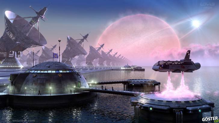 cinema 4d sci fi