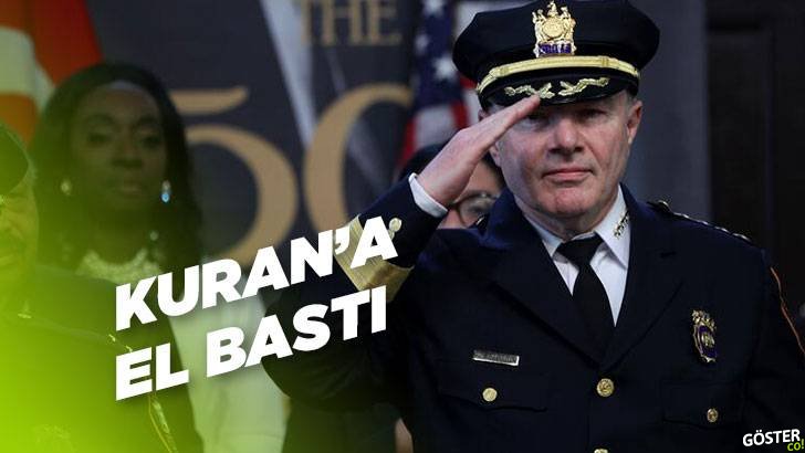 Türkiye’de doğan İbrahim Baycora, Kuran üzerine yemin ederek New Jersey’de emniyet müdürü olarak göreve başladı