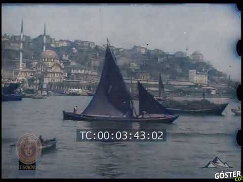 1917 yılından olduğu tahmin edilen görüntülerle İstanbul’da bir sahil gezintisine çıkın